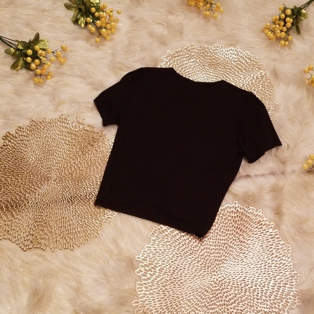 Gaze Girl's Short Sleeved Knotted TeeTop